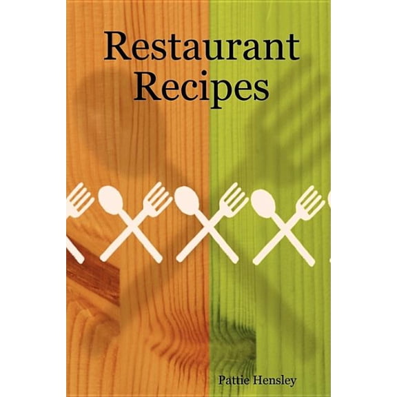 Restaurant Recipes, (Paperback)