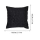 thumbnail image 5 of Funda de Almohada Plisada de Terciopelo Suave para Sofá, Cabecero U Oficina. Cojín de Apoyo Lumbar con Cremallera Oculta, Protección para La Cintura, Tela de Terciopelo Acolchado de Pv Resistente, El, 5 of 6