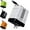 White, variant on Cozyhubz Charger,2 in 20w Fast Charger,New Retractable Foldable Fast Charger Module with Type-C and L Cables,All in One Charging Adapter Wall Plug for Phone,Tablet, Laptops