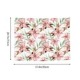 thumbnail image 6 of Kdxio Lilies Flowers Wall Hanging Tapestries Banner For Bedroom College Dorm Home Living Room Party Decor 29X37 In, 6 of 8