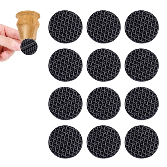 Almohadillas antideslizantes para muebles, 10 hojas de topes de goma para muebles para evitar deslizamientos, pinzas antideslizantes para pies de muebles, protector de piso para patas de silla,