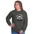thumbnail image 4 of Bad Moms Club Funny Mothers Day Skull Women Crewneck Sweatshirt Brisco Brands S, 4 of 6