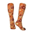 thumbnail image 4 of Bingfone Compression Socks For Women And Men Long Socks For Running Athletic Cycling Nurse-Hippie Flower, 4 of 9