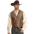 thumbnail image 2 of Scully RW129-BRN-S Rangewear 100 Percent Polyester Mens Wolcott Vest - Brown, Small, 2 of 3