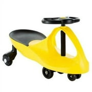 Toy Time Zig Zag Car - Ride-On Scooter in Yellow