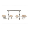thumbnail image 5 of Meyda Tiffany 142272 Cesta 10 Light 58" Wide Linear Chandelier - Nickel, 5 of 5