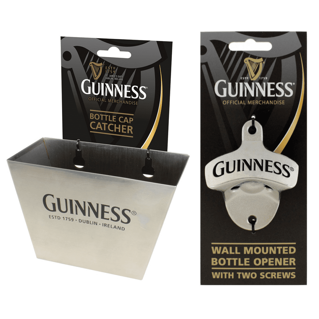 Guinness Wall Mounted Bottle Opener & Cap Catcher Set - Walmart.ca