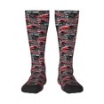 thumbnail image 1 of Balery Red And Blue Cars Calcetines novedosos Calcetines deportivos Calcetines hasta la rodilla Calcetines de algodón Calcetines originales y geniales, 1 of 6