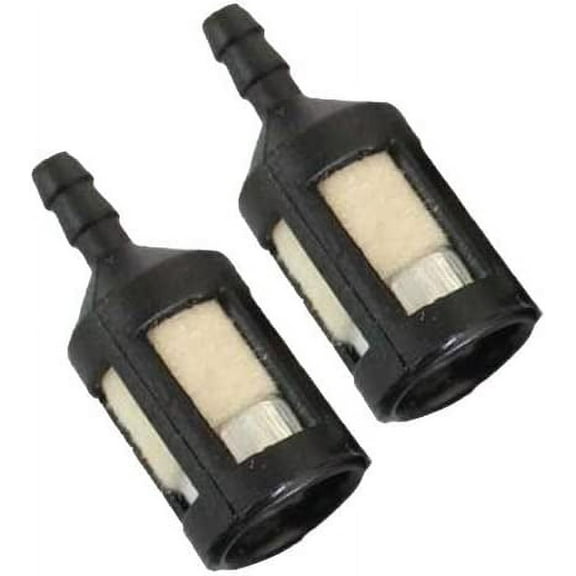 Fuel Filters For 1/8" ID Fuel Lines Compatible with Homelite 49422 96639 PS03389 UP0387 McCulloch 0216985 216985 93720 MC-9182-310001 Tecumseh 410263 Walbro 22124 Zama ZF-1 (Pack of 2)