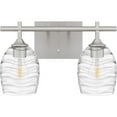 thumbnail image 2 of LCY8615BN Quoizel Lighting Lucy - 2 Light Bath Vanity-9.25 Inches Tall and 15 Inches Wide, 2 of 6