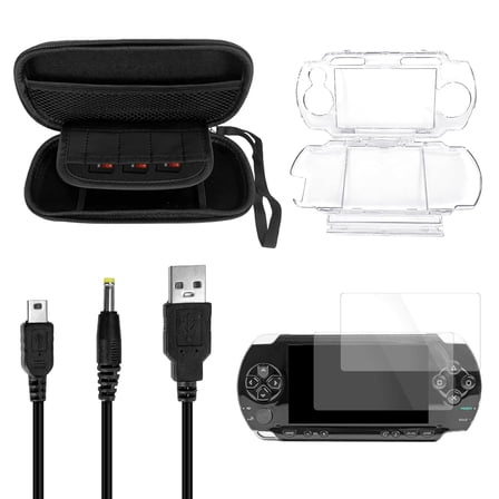 Sony PlayStation Portable PSP UMD Case, holds 8 discs, durable