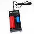 thumbnail image 1 of 2 Slots Battery Charger Portable Fast Charging 2 Slots  Battery Charger For Rechargeable Batteries, 1 of 8