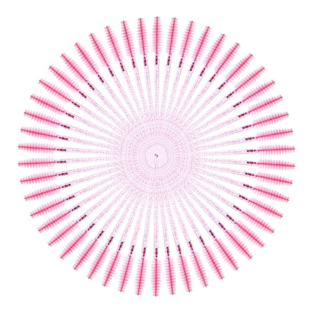 Bumiews Mascara Wands Disposable Eyelash Brushes Eyebrow Makeup Brushes with Crystal Handle(Pink)
