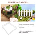 thumbnail image 4 of MasteelfCA DIY Mini Fence Decor Miniature Fence Fairy Garden Ornament Mini Fence Model, 4 of 8