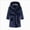 Navy 0626, variant on Toddler Boys Girls Flannel Bathrobes Kids Soft Hooded Sleepwear Cartoon Print Night-robe 2T 3T 4T 5T 6T 7T 8Y to 12T Kids Flannel Hooded Bathrobe Toddler Plush Robes With Belt,Hot Pink,Size 6-7T