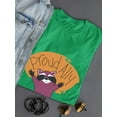 thumbnail image 3 of Proud Ally Racoon T-Shirt Women -Smartprints Designs, Female Small, 3 of 4