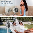 thumbnail image 4 of Ventilador Mist Shark FlexBreeze Pro para interiores y exteriores con cable e inalámbrico, 4 of 9