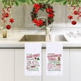 thumbnail image 5 of JOOCAR Christmas Kitchen Towels, Cute Gingerbread Man Christmas Tree Star Cookies Christmas Kitchen Towels for Home Kitchen Holiday Decoration Housewarming Gift Towel Set of 2, 5 of 5