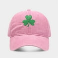 thumbnail image 2 of Migroa Washed Cotton Unstructured Dad Hat, Retro Baseball Cap for Men Women, Relaxed Fit Pink Universal Fit, 2 of 6