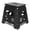 Black, variant on Folding Step Stool 13 Inch for Adults Holds Up to 300 lbs, Non-Slip Folding Stools with Portable Handle, Compact Plastic Foldable Step Stool for Bathroom, Bedroom, Kitchen, White
