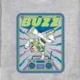 thumbnail image 3 of Disney - Toy Story - Buzz Breakdancing - Men's Crew Neck Fleece Pullover, 3 of 5