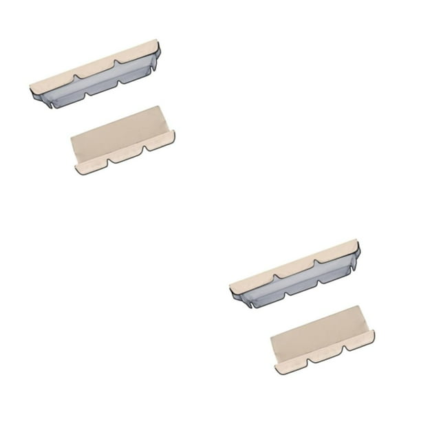 Cateissary Cubierta para columpio de jardín exterior resistente a la intemperie con dosel impermeable Beige Beige 2piezas