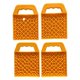 thumbnail image 2 of Juego de 4 placas de soporte para remolque, almohadillas estabilizadoras para autocaravanas, bloques de elevación, Naranja, 2 of 9