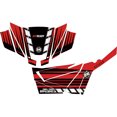 thumbnail image 2 of Attack Graphics Brute Complete UTV Graphics Kit Red/Black/White for Tracker XTR 1000 2020, 2 of 2