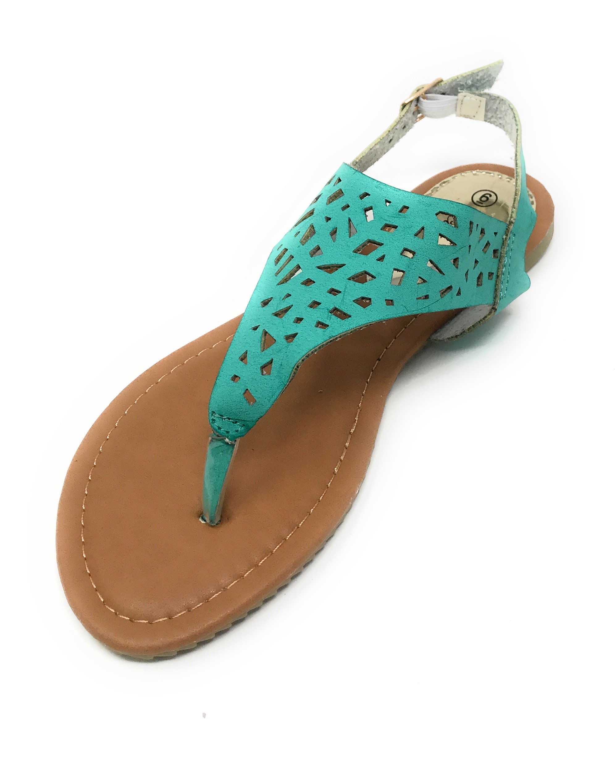 Victoria K Perforated Geo Design Sandals (Women)