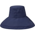 thumbnail image 3 of CoCopeaunts Large Bucket Hat Wide Brim Summer Sun Cap for Female Sun Protection UV Wild Wear Fisherman Hat with Windproof Rope, 3 of 8