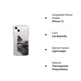thumbnail image 6 of Cat Butterfly Case Compatible with iPhone 13 Mini,Aesthetic Art Design TPU Full Cover Shock-proof Case, 6 of 6