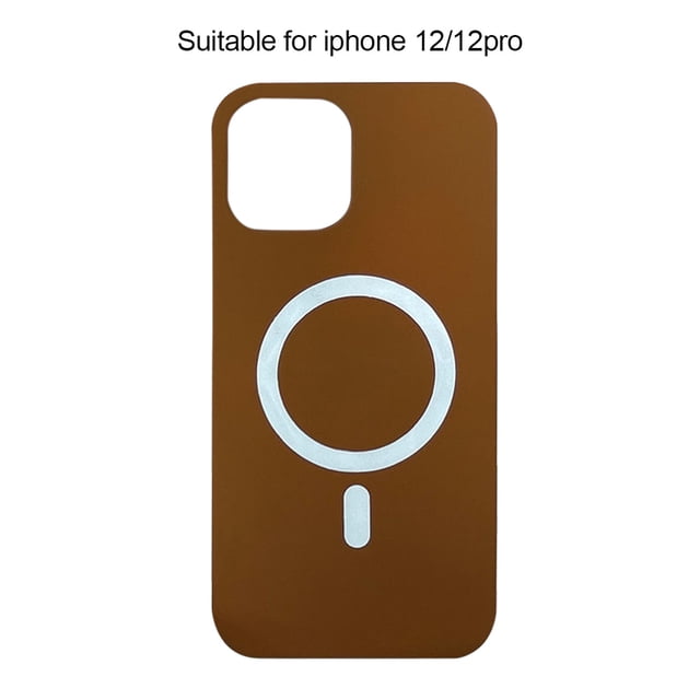 Funda para teléfono Funda de silicona para teléfono Protector móvil a prueba de polvo a prueba de agua, Reemplazo para iPhone 12 / 12pro, Marrón Inevent EL001262-09