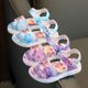 thumbnail image 2 of Verano Bebé Niñas Sandalias Dibujos animados Frozen Anna Elsa Conejo Niños Playa Suave Hueco Antideslizante Niños Transpirable Lindo Zapatos planosEUR 17-Plantilla 15 CM Gao Jinjia LED, 2 of 2