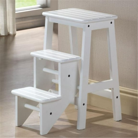 24 in. Step Stool - White