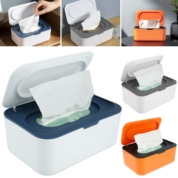 Niyofa Wipes Dispenser Baby Wipe Holder Sealing Refillable Wipe Container Keeps Wipes Fresh