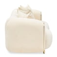 thumbnail image 4 of Michael Amini Sassani Chenille Loveseat - Crepe/Gold, 4 of 19