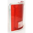 thumbnail image 2 of Tail Light Lens For 1973-1991 Chevrolet Passenger Side With Chrome Trim, 2 of 6