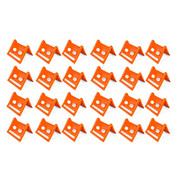 IDL Packaging 4 x 4 Plastic Edge Protectors, Lashing or Cord Strapping 24 Pack