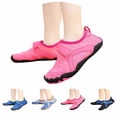 thumbnail image 3 of WEIGFI Toddler Baby Boys Girls Water Shoes Five Toe Barefoot Wide Toe Quick-Dry Beach Shoes Bright Color Lightweight Outdoor Hiking Swim Pool Sneakers Daily Comfort Footwear,Hot Pink,8-8.5 Years, 3 of 9