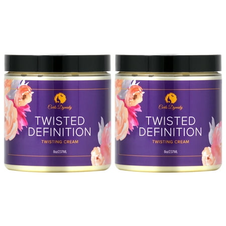 Curls Dynasty Twisted Definition Twisting Cream 8 oz (Pack of 2 ...