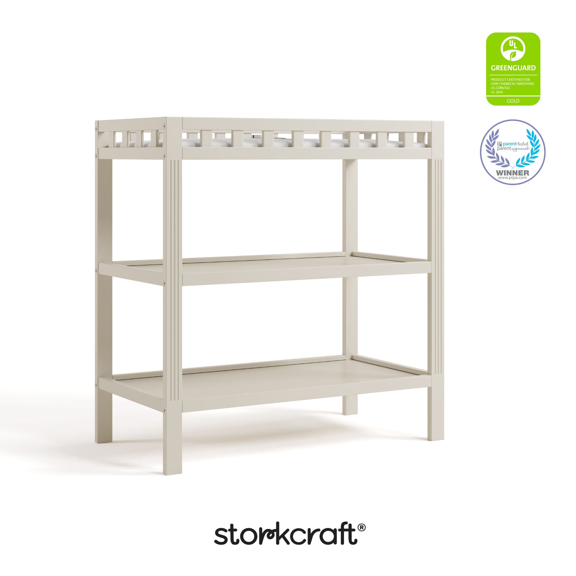 Storkcraft Morningside Infant Changing Table, Frosted Oat