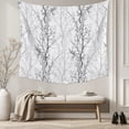 thumbnail image 5 of Black Gray Tapestry for Bedroom Wall Hanging Tapestry, Pastoral Botanical Branch Aesthetics Ceiling Backdrop Tapestries Poster Blanket Wall Decor for Teens Room Living Room Dorm 59" x 79", 5 of 8