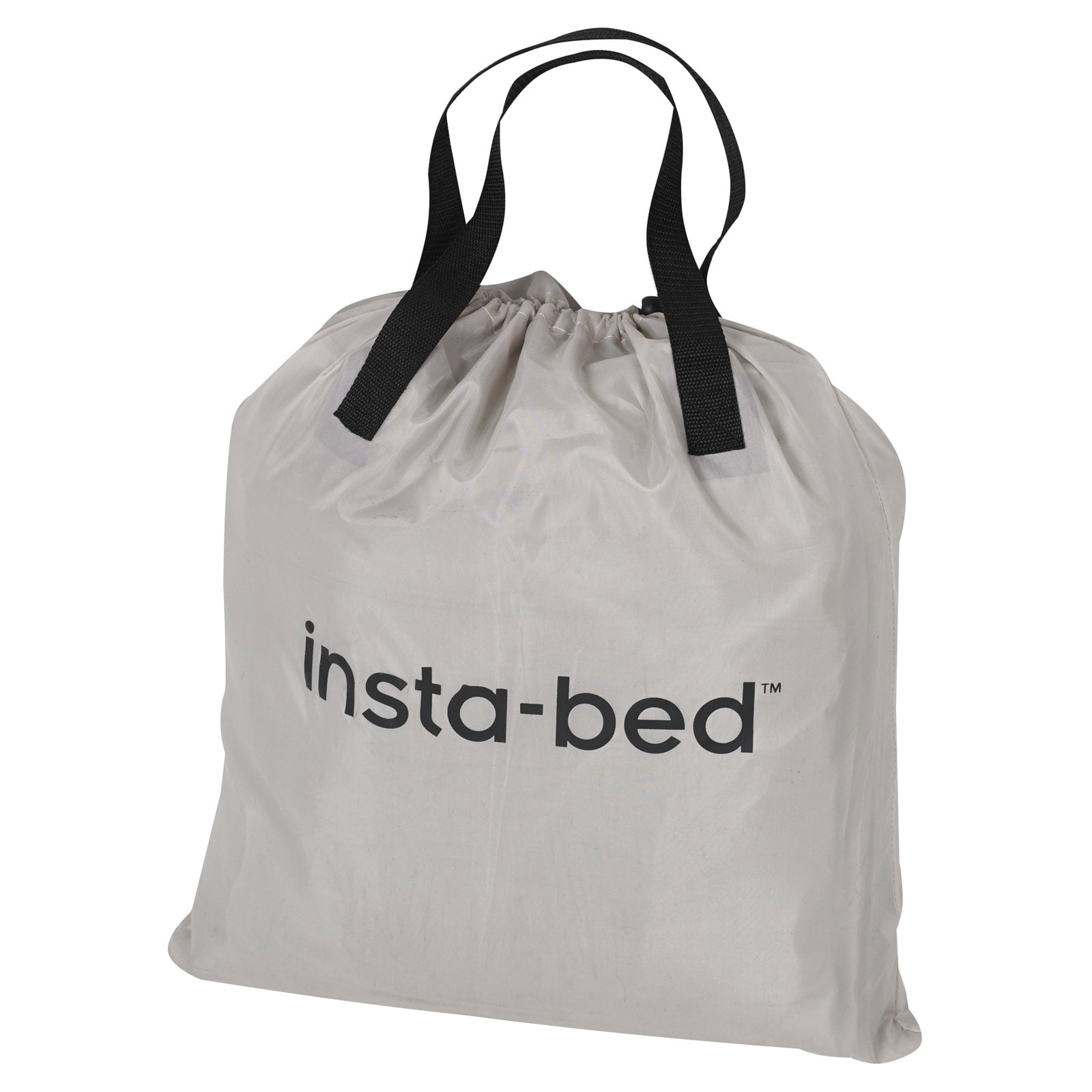 Insta-bed 14" Queen Air Mattress with External Ac Pump and neverFLAT Fabric