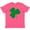 Retro Heather Pink, variant on Inktastic Green Irish Shamrock Clover Youth T-Shirt