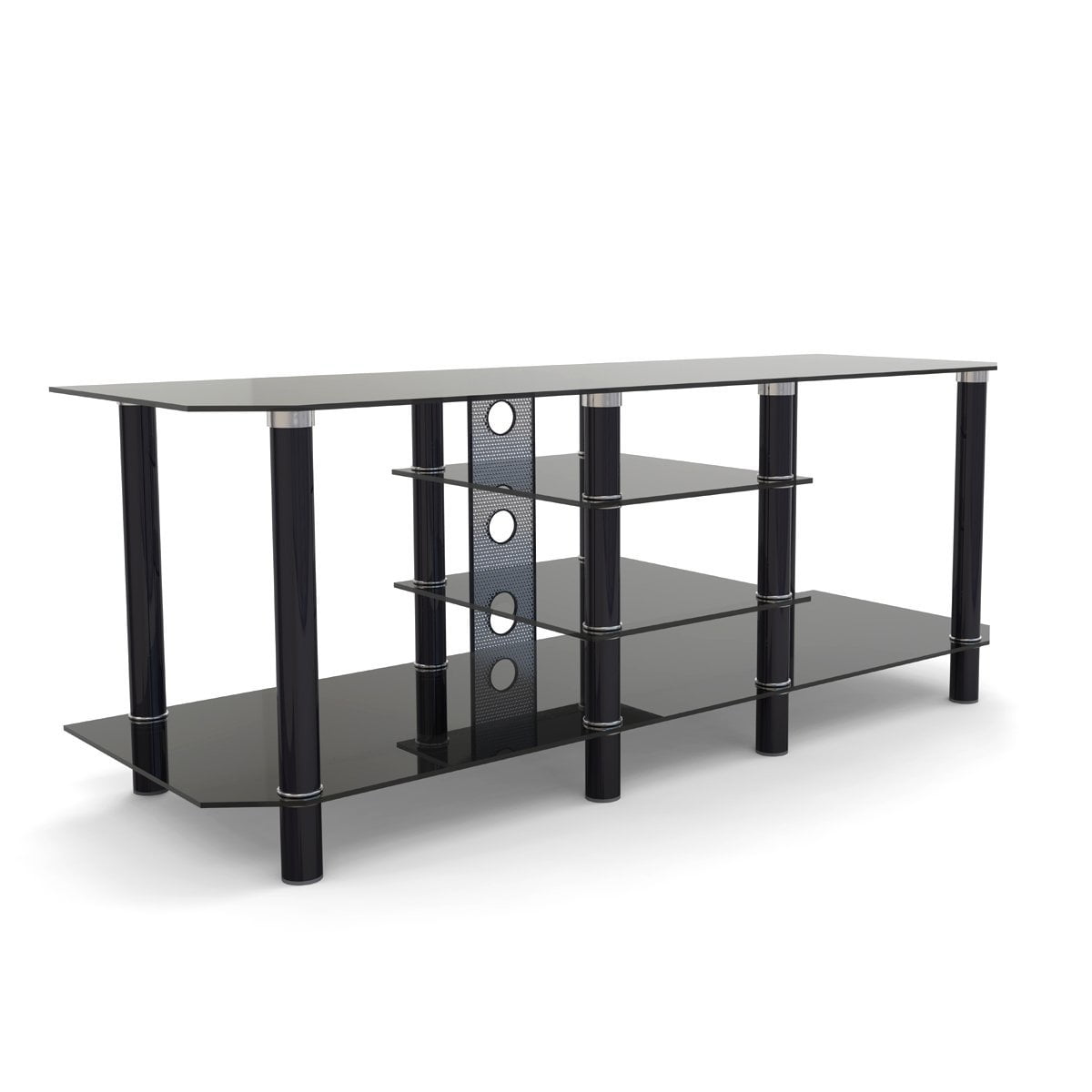 Ryan Rove Rno 60 Inch Glasetal Tv Stand In Black