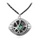 thumbnail image 1 of Collar de Marvel Doctor Strange, colgante de ojo de los Vengadores de Agamotto, cadena de cuero, joyería Vintage para niños y hombres, 1 unidad, 1 of 5