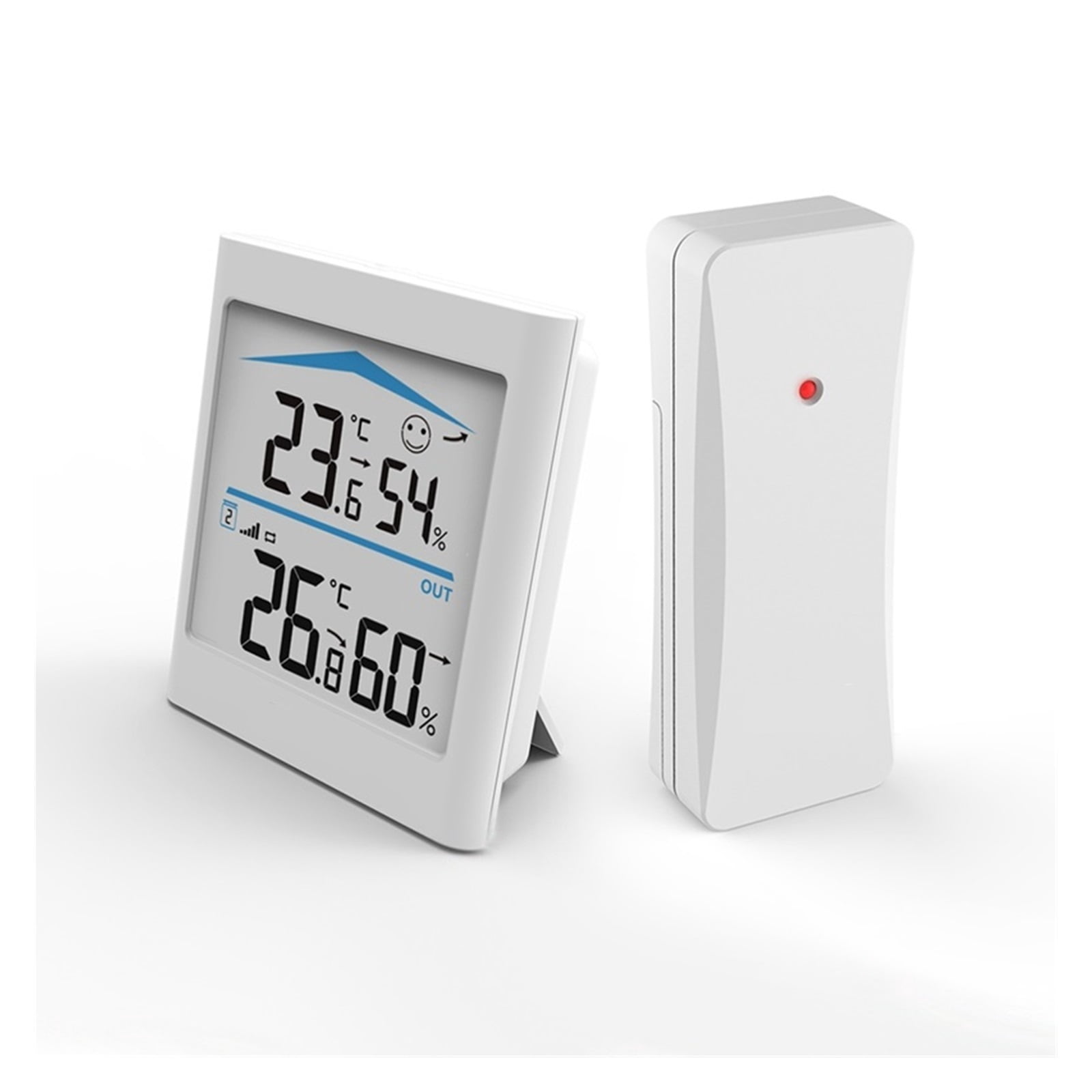 Wireless Weather Station with Motion Activated Backlight, Digital Thermometer