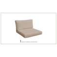 thumbnail image 2 of TK Classic 4" Water Resistant Outdoor Cushion for Chair in Wheat, 2 of 3