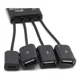 thumbnail image 4 of 4 En 1 Micro Usb Otg Hub Adaptador De Cable For Android, 4 of 7