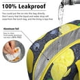 thumbnail image 4 of Lunch Bag Lunch Box for Women Reusable Insulated Lunch Bags,Water-Resistant Lemon and Blueberry Cooler Lunch Tote Bag, Large Capacity for Work Travel Picnic, 4 of 5